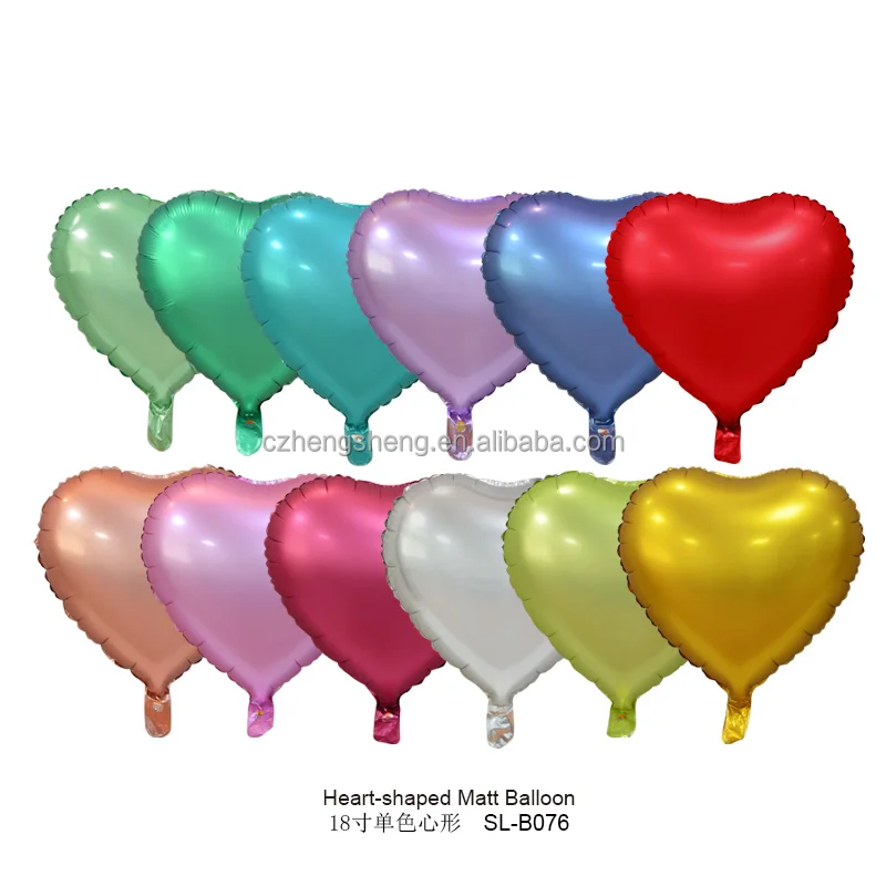 Factory Manufacture Custom Shaped Advertising Heart Mylar Balloons