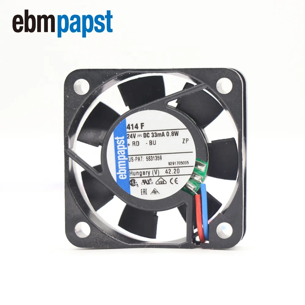 Ebmpapst 414F 24V DC 0.8W Cooling Fan - High Efficiency