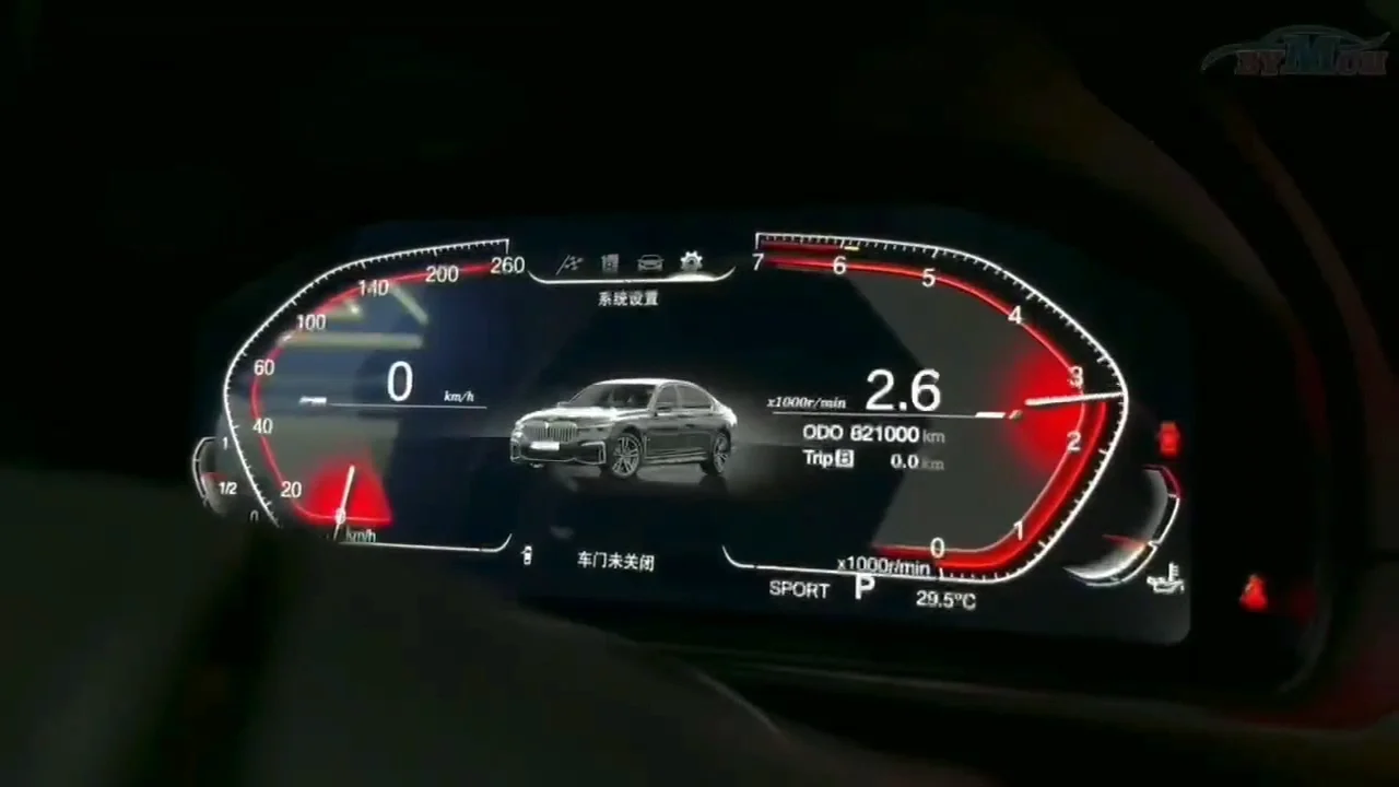 12.3" Lcd Dashboard Speedometer For Bmw F10 Digital Cluster For Bmw F10