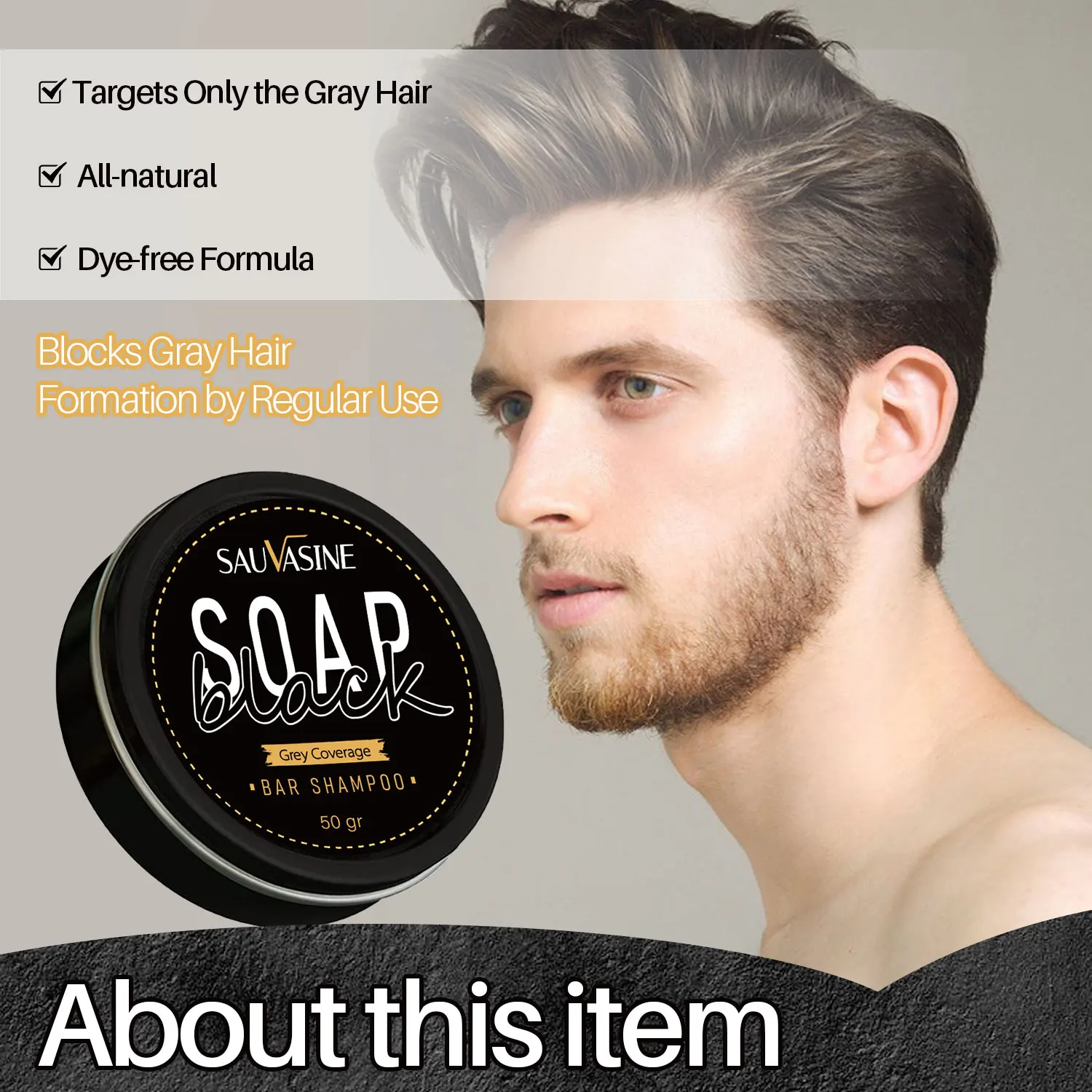 Sauvasine Plant Extract Handmade Soap - Anti Acne & Whitening