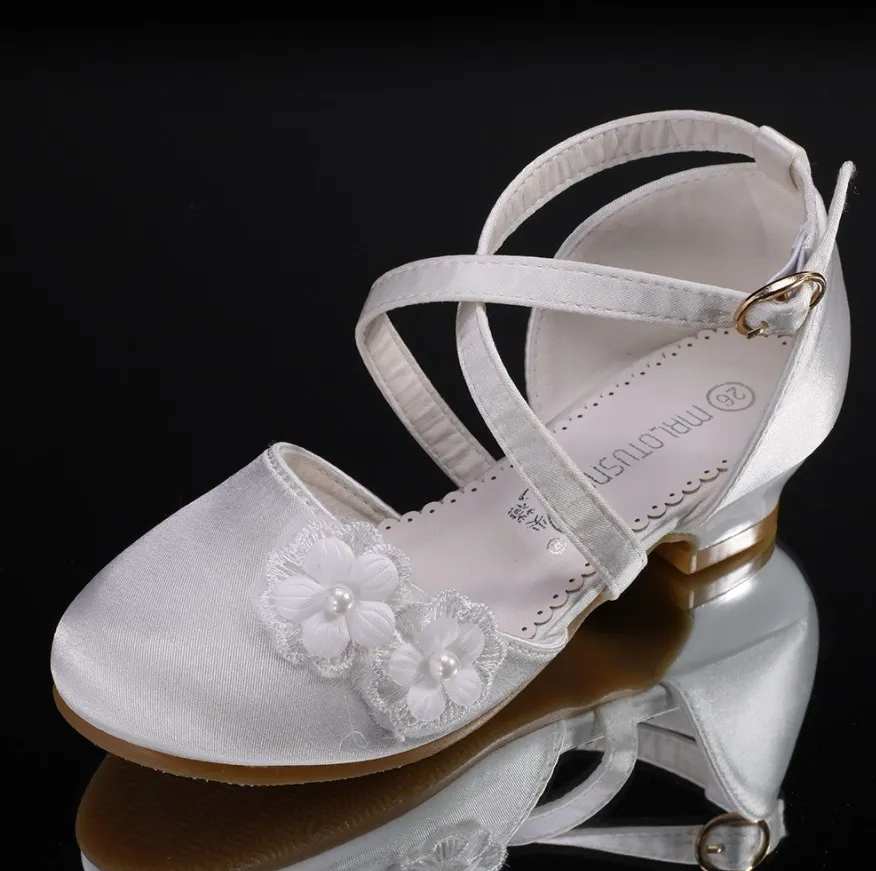 Zapatos De Tacón Para Niña Pequeña,Calzado Blanco Para Fiesta De Baile,Boda,Otoño Buy Blanco Zapatos De Zapatos Niños,Boda Zapatos Product on Alibaba.com
