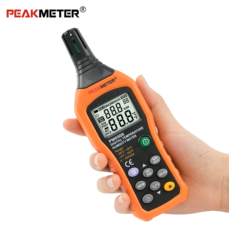  PEAKMETER PM6508 Digital Temperature Humidity