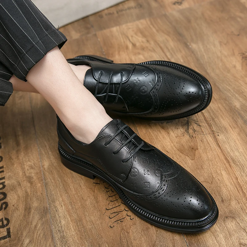Men dress shoes penny loafers driving flat comfortable soft shoes