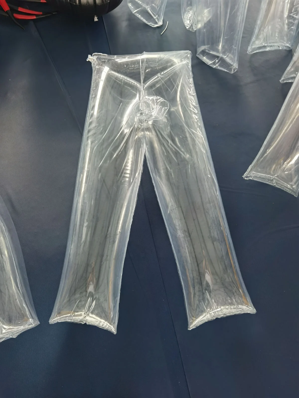 BeiLe Custom clear Inflatable Jacket and Pants with SPH for Promotion