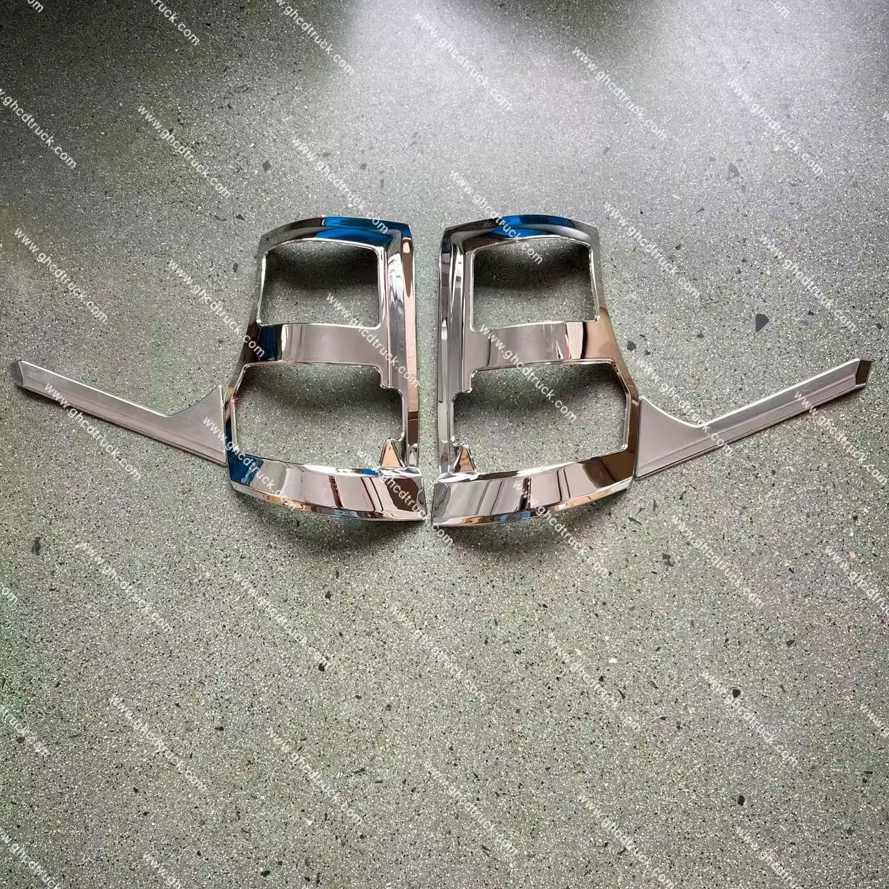 GHCD HOT PRODUCT/HIGH QUALITY CROME-PLATED CORNER LAMP FRAME for JAPANESE TRUCK  ISUZU NQR/NPR/HINO/MITSUBISHI/NISSAN