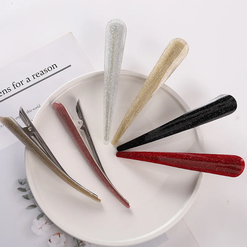 Модные классические аксессуары под крокодиловую кожу 30 цветов профессиональные заколки для волос заколка укладки