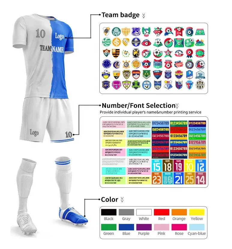 Luson Custom Soccer Jersey for Men Football Shirt Men's Football Uniform Set Team Football Wear Africa Jersey