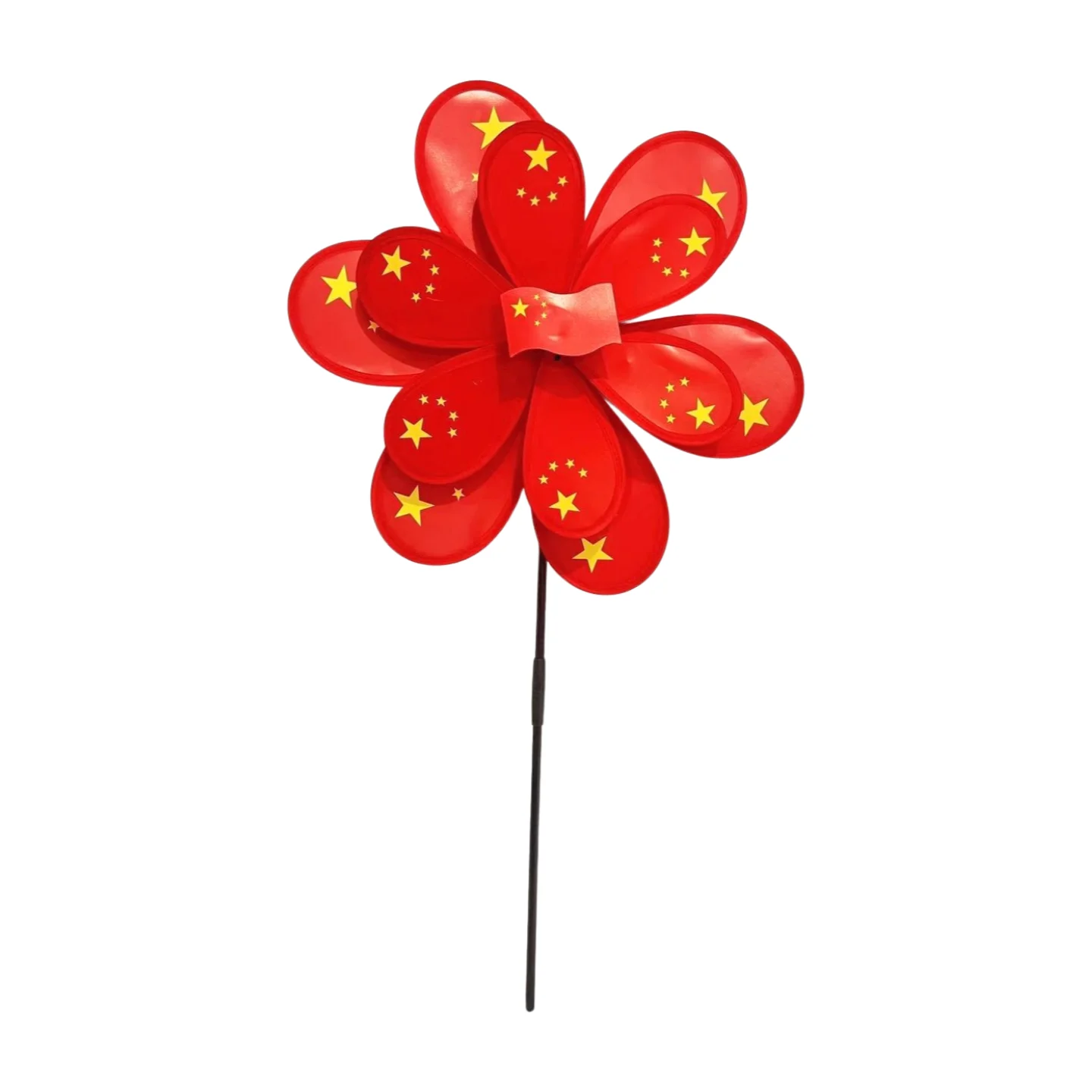 Заводская цена на рынке собственных товаров ремесла двойной флаг ветряная мельница игрушки для детей