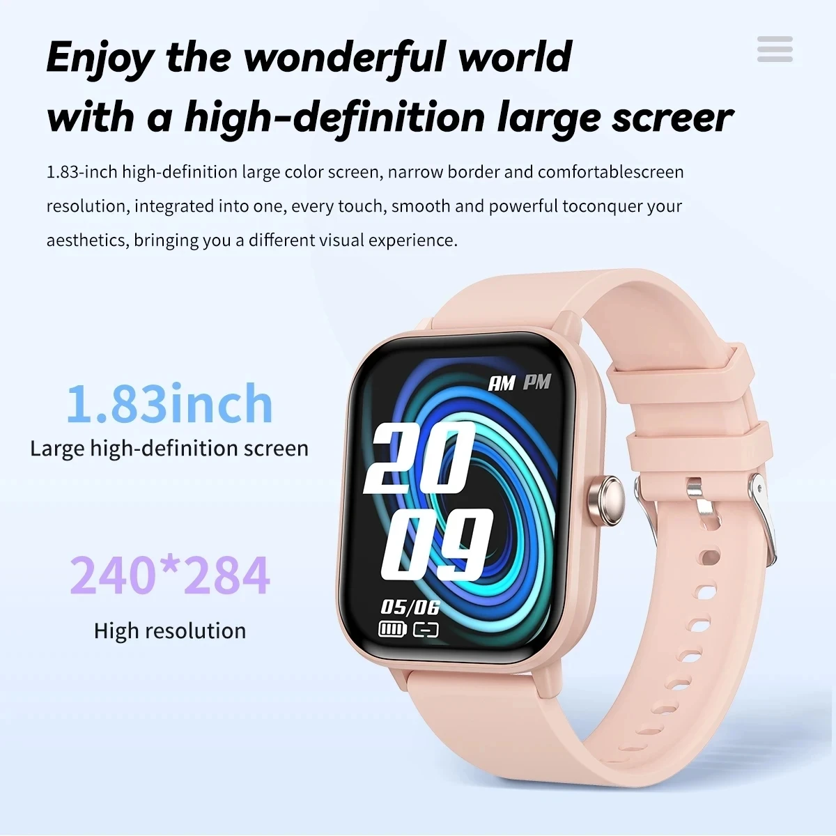 Smart Watch 2024 G42 Fitness Smart Watches Heart Rate Monitor ...