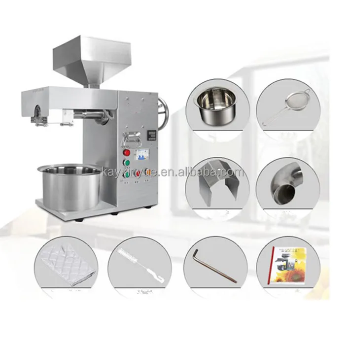 Factory Direct Sales Soybean Oil Machine Peanut Oil Press Machine Automatic Coconut Oil Expeller