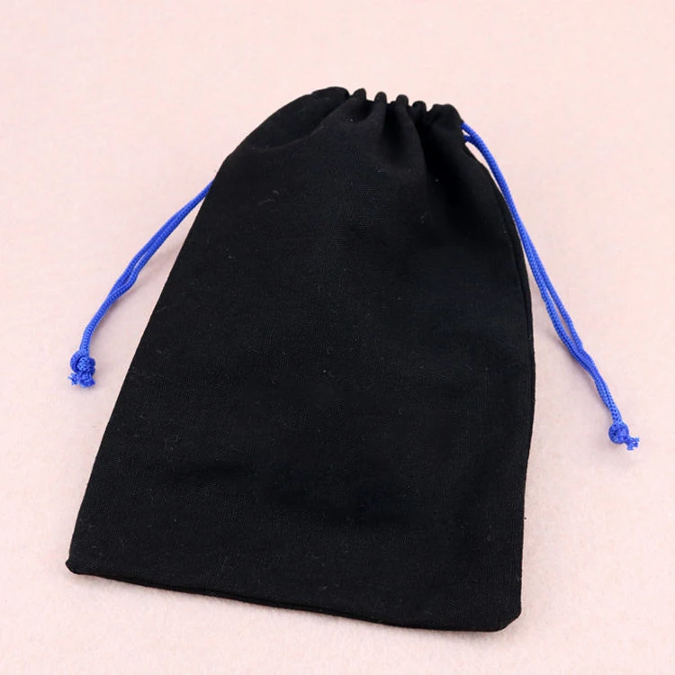Custom Logo 15*20cm Matt Satin Drawstring Dust Bag Eco-Friendly Gift Packaging for Cloth with Branded Finish details