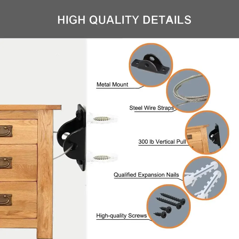 Furniture Anchors Anchor Kits Home Safety Furniture Anti Tip Fasteners