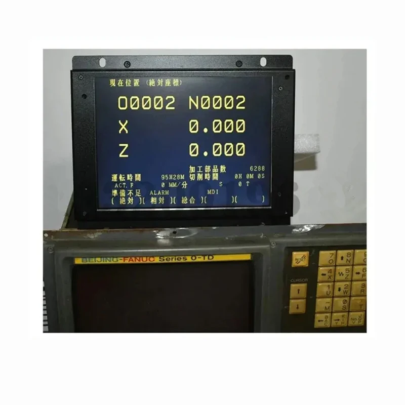 CNC Industrial LCD Display Monitor for Replacing FANUC 9" Old CRT A61L-0001-0093 D9MM-11A MDT947B-2B A61L-0001-0095 D9CM-01A