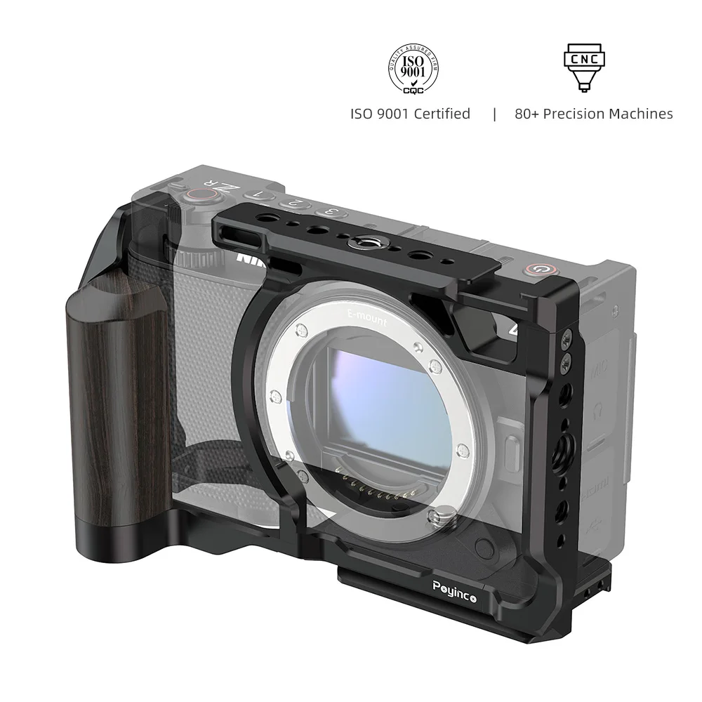 Klika Poyinco pro fotoaparát NIKON ZR, kompletní klika z hliníkové slitiny odolná proti poškrábání, přenosná sestava pro natáčení videa, příslušenství pro fotografii
