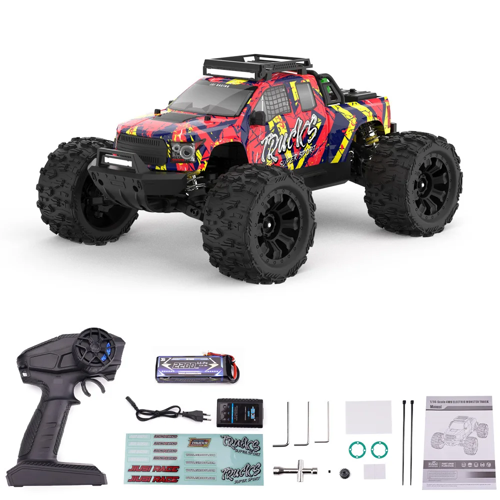 HOSHI Nueva JIUSI PT14R RC Pickup Truck 1/14 4WD Buggy Sin