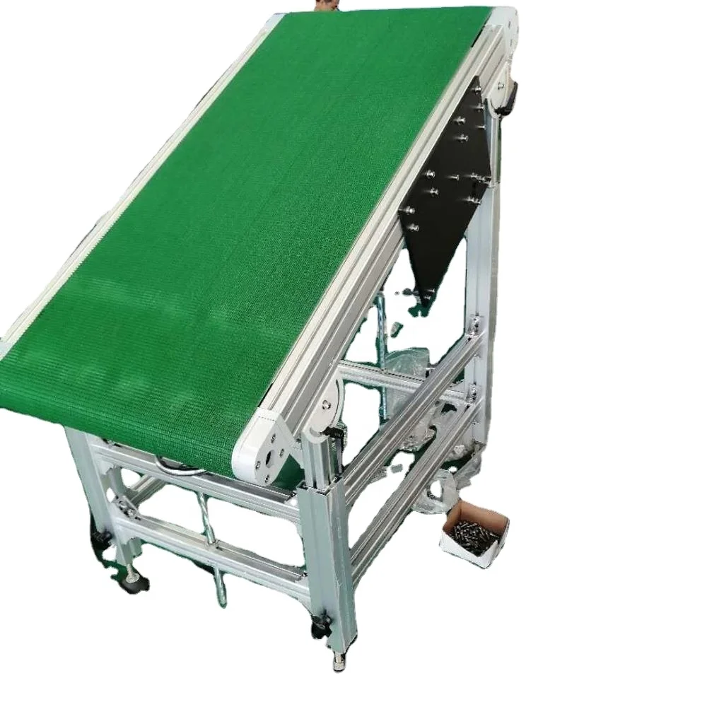 Lang Le Factory Prices PVC Conveyor Belt Light Conveyor Belt Source Manufacturer Direct Sales Industrial Belt Assembly Line