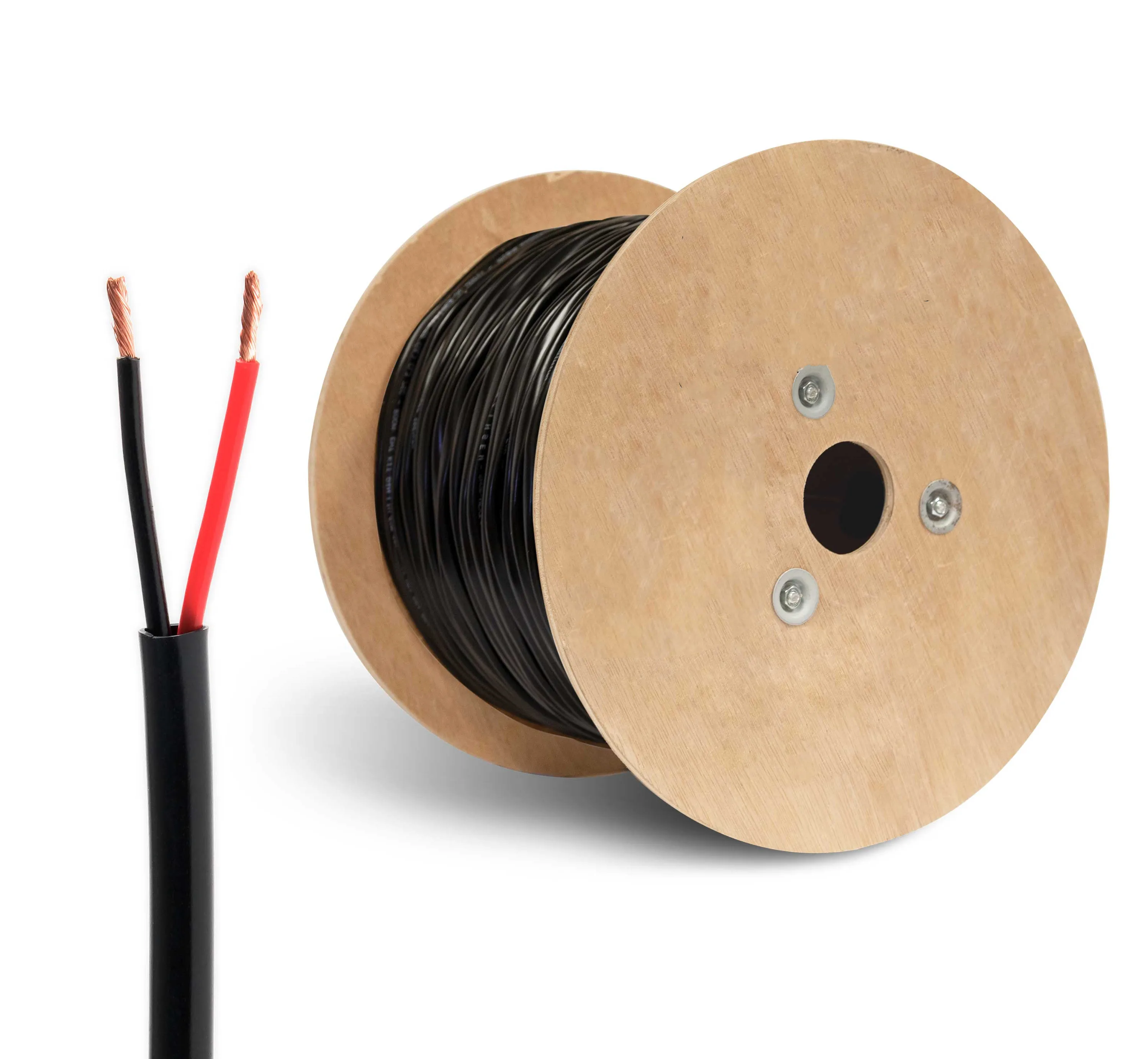 1000ft In Wall Audio Speaker Cable Wire 18awg Gauge 2 Conductor Bulk