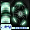 Glitzy glow-in-the-dark stickers