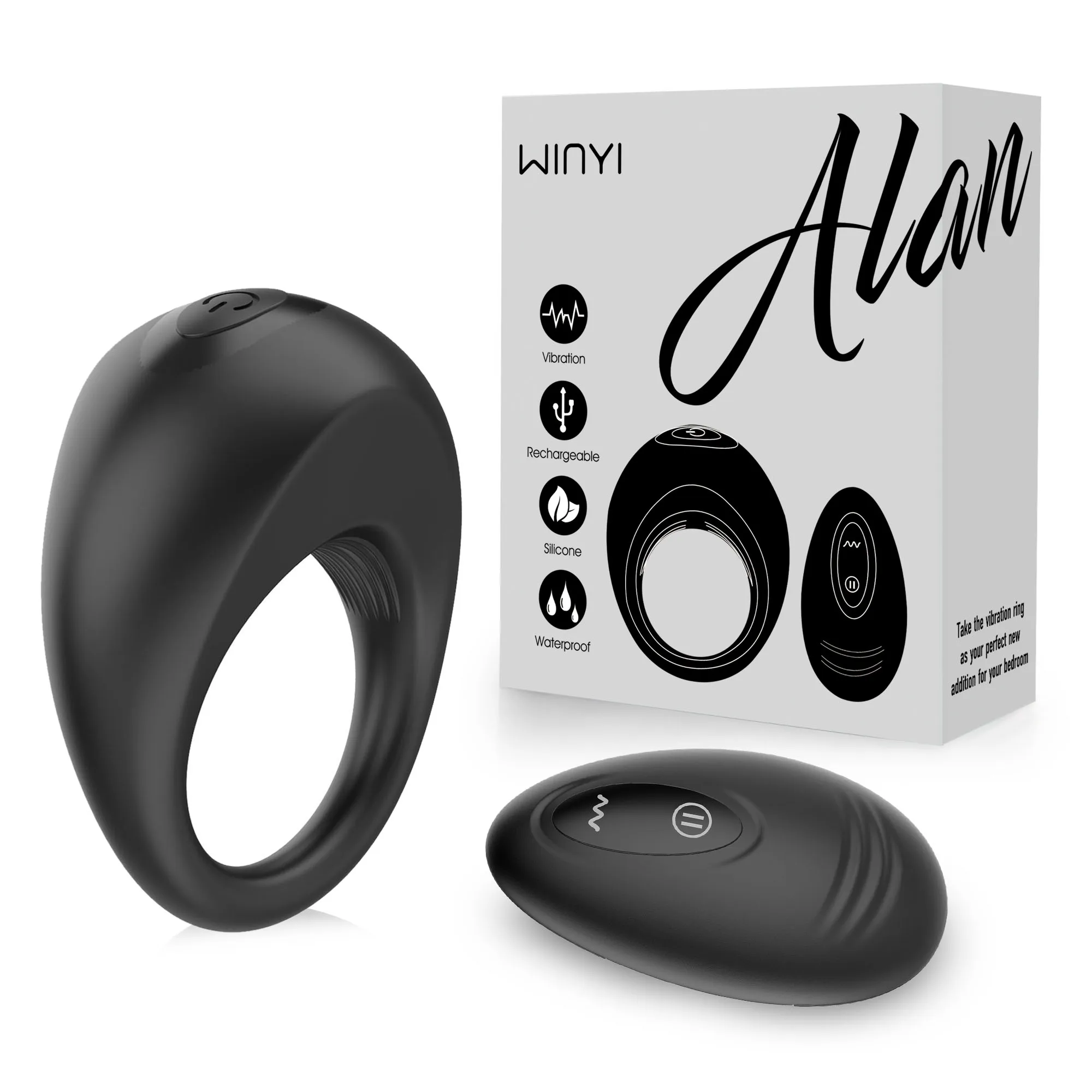 Winyi Best Sell New Design Penis Ring Cock Enlargement Product Delay 