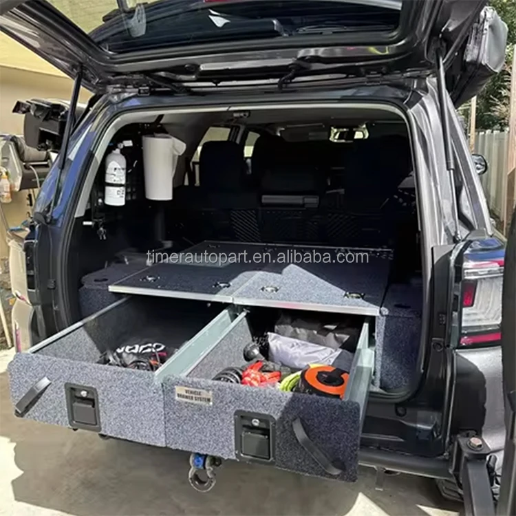 オフロード4x4カー貨物スライディングストレージトランク