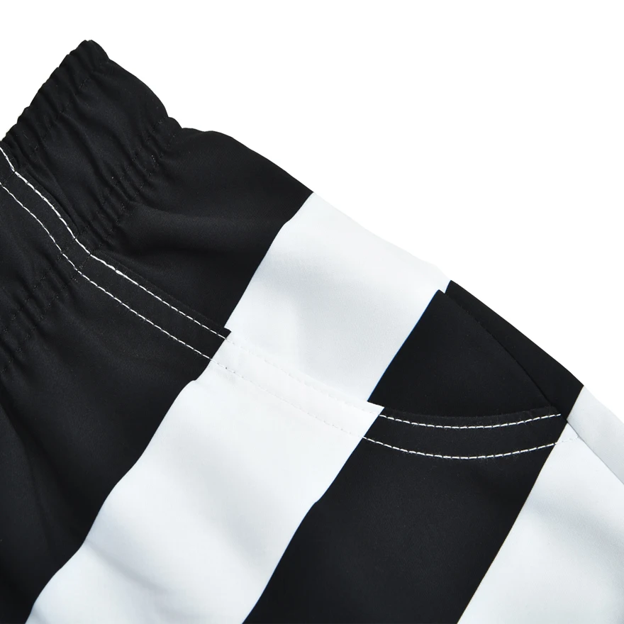 Oem Men's Quick Dry Swimsuit Swim Trunks Watershort Swimwear Stripes Board Shorts Bathing Suits Side Pockets428_voghion.com