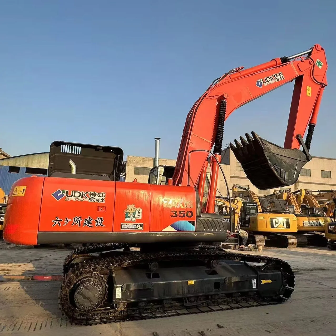 Used Hitachi ZX350 35 Ton Crawler Excavator Japan Original Heavy