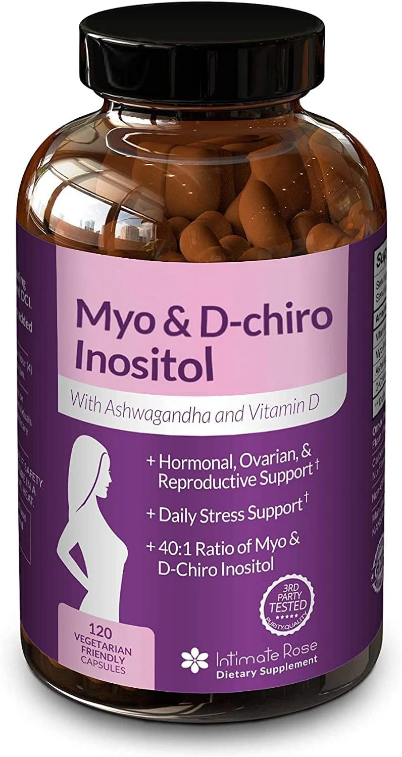 Myo Inositol And D Chiro Inositol 401 Cápsula Vegana Para Mujeressuplemento De Soporte De 2312