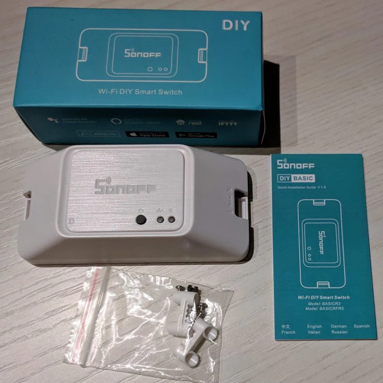 Обновленный электрический выключатель Sonoff RF R3 с поддержкой Wi-Fi и функцией дистанционного управления