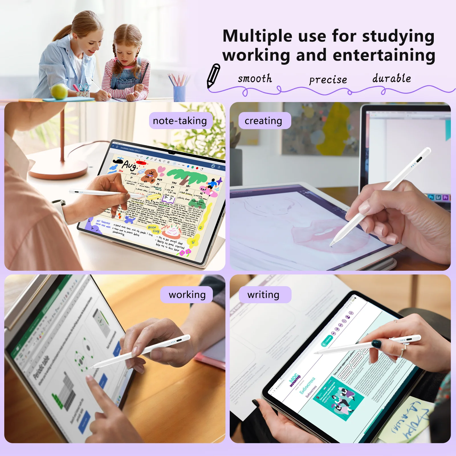 Universal Stylus Pencil Kd503a For Android Apple Tablet Phone