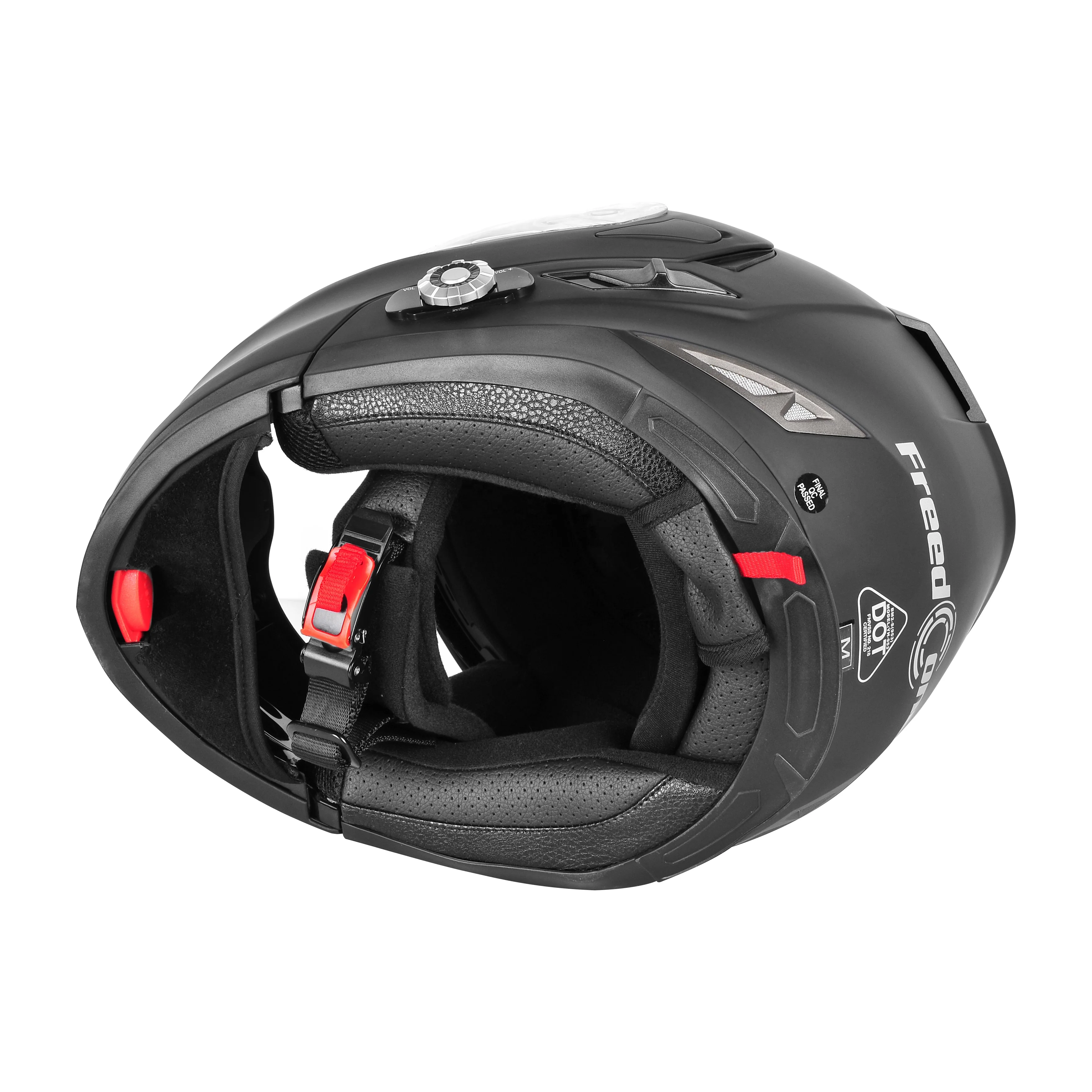 FreedConn DOT BM2-S Bluetooth Full Face Motorcycle Helmet with
