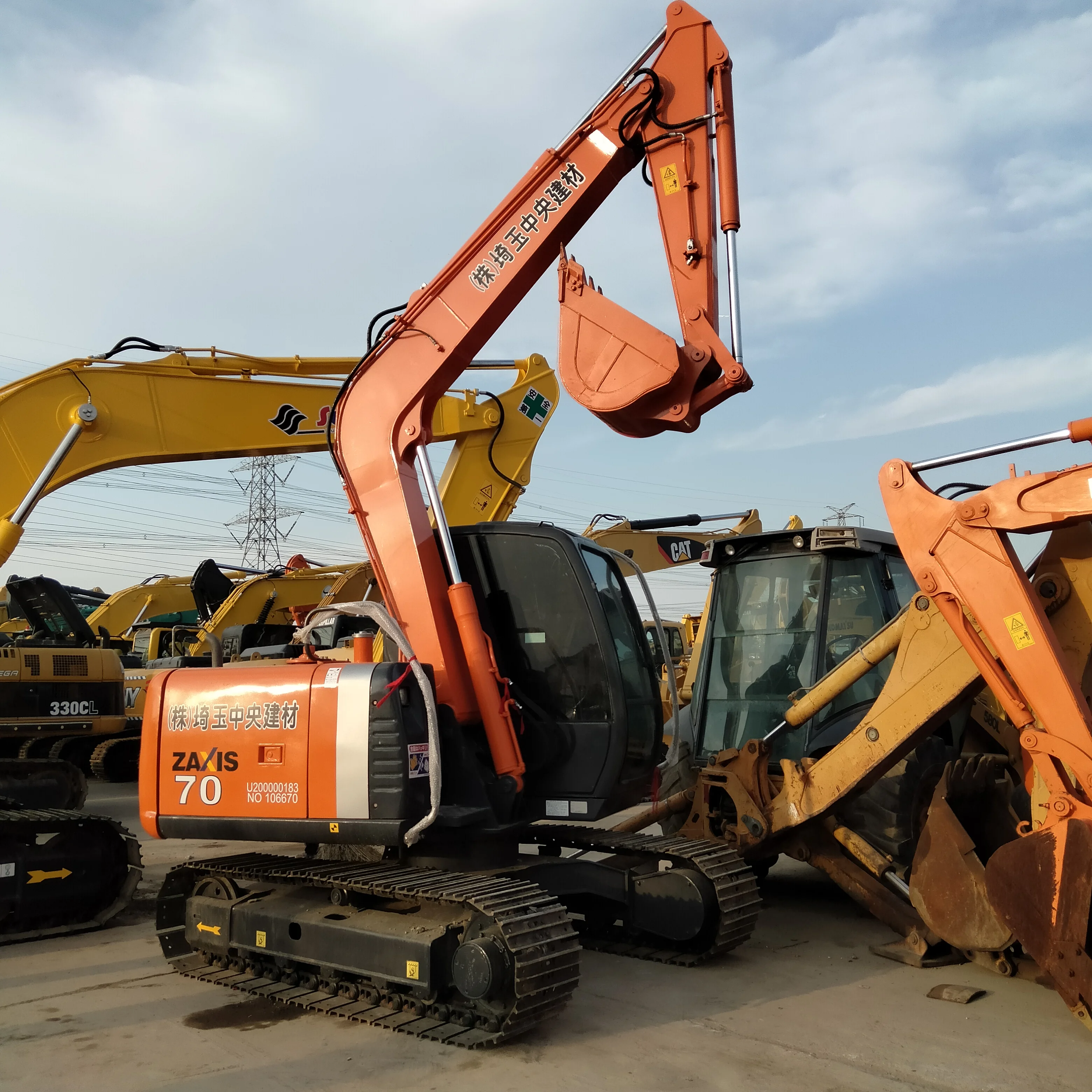 【中古】 ぼっけもん（7） Second-hand Hitachi ZX70 Used 7TON Excavator Japan a Popular Model