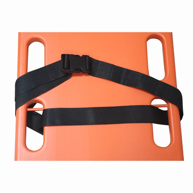 Medical First Aid Various Long Plastic Medical Spine Board Stretcher With Head Immobiliser Three Straps