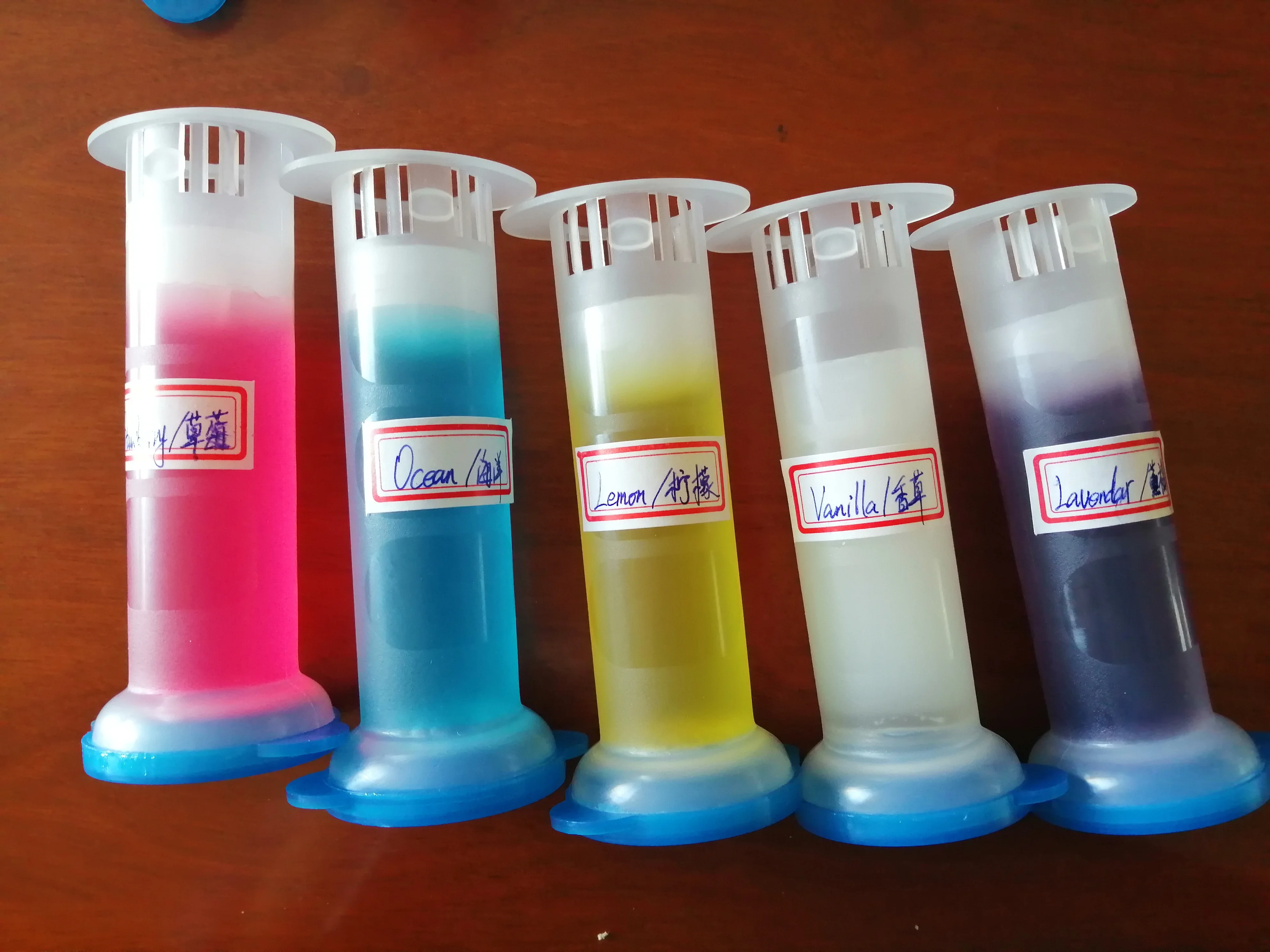 Custom Smell Flush Strong Toilet Cleaner New Syringe Gel Toilet Cleaner Gel