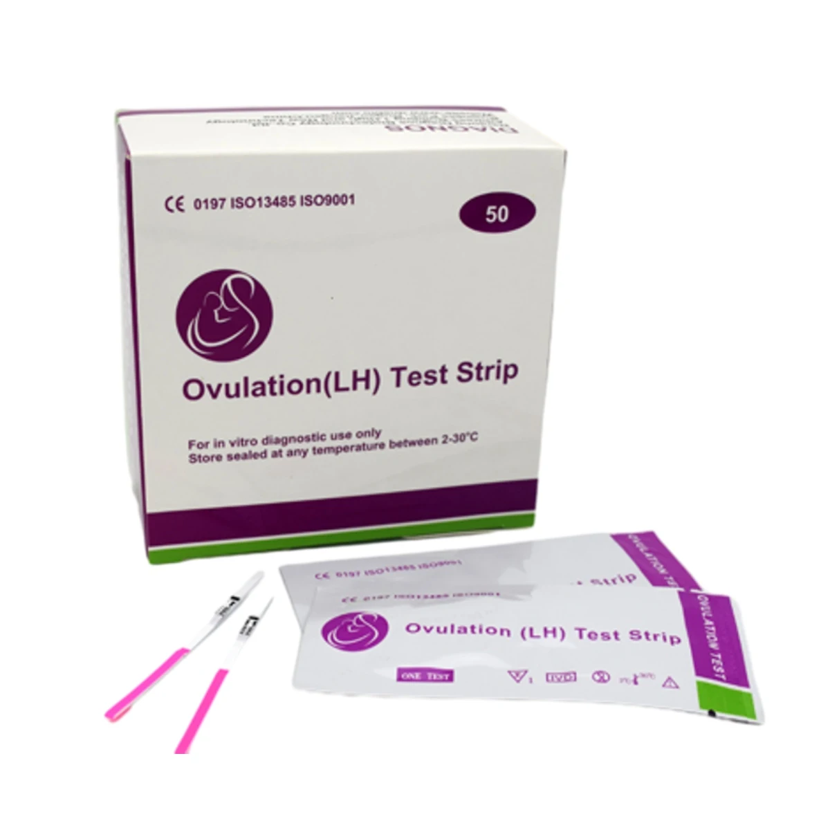 Medical Disposable 1 Step Quick Check 3.5mm LH Ovulation Test Strip (Urine)  LH