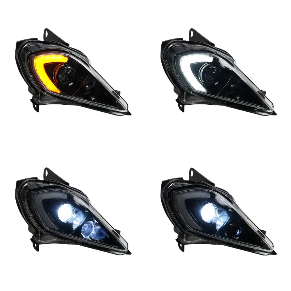 YIAALUX For yamaha raptor90 700 drl headlight 660r raptor accessories led headlights 700 raptor headlights for raptor 700 supplier