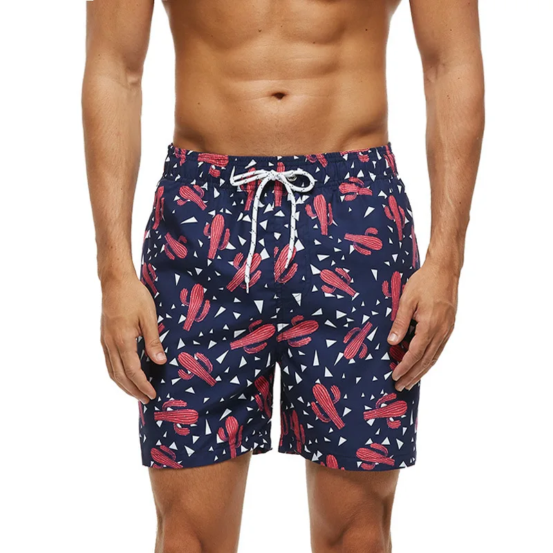 custom 100% polyester swimming prints shorts high quality breathable swim shorts for men42_voghion.com