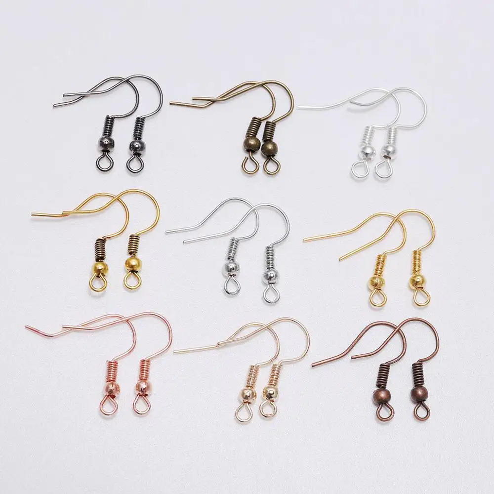 Source Hot Sale Fashion Eardrop Earring Clasps Fish Dangler Hook DIY Drop  Earring Base Findings For Jewelry Making Supplies Ear Wire on m.