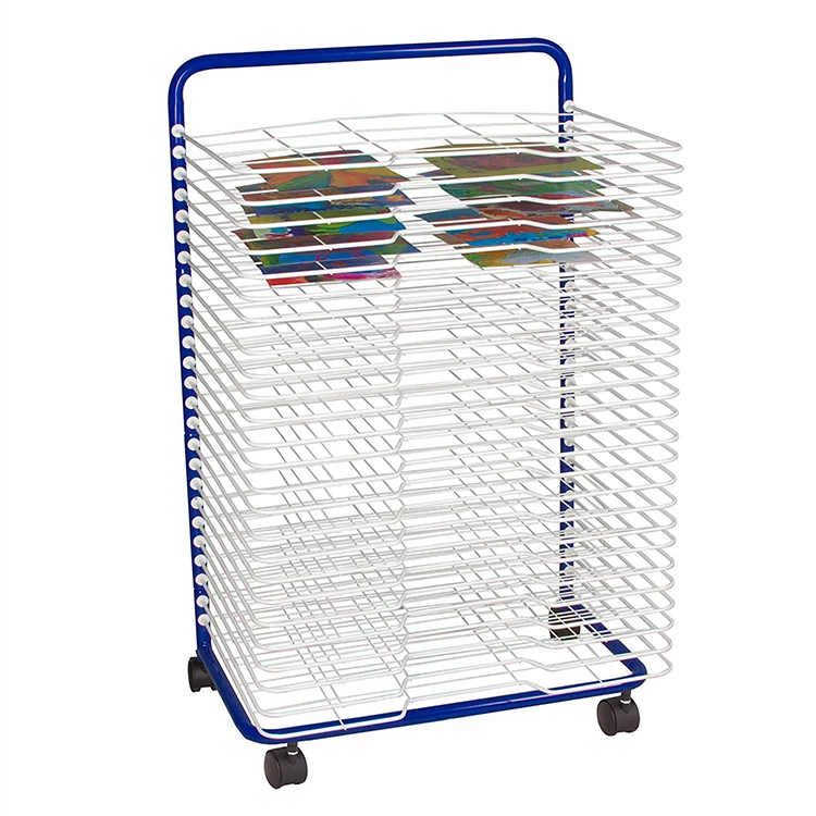 Jh-mech Portable Painting Drying Rack - Double Sided A3 Size