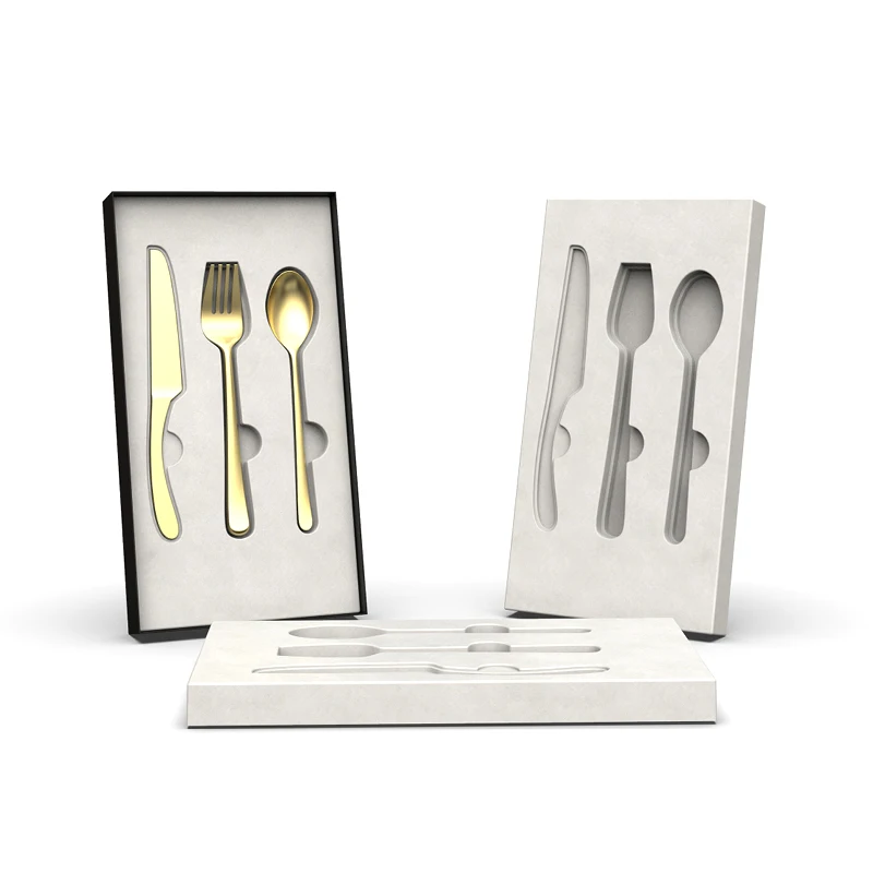 Spoons Forks and Knives Pulp Packaging Wholesale