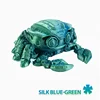 Seda verde-azul