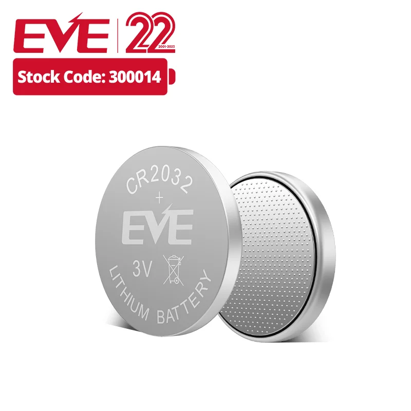 Eve CR2032 3V 225mAh Coin Type Battery - HDA Enerji