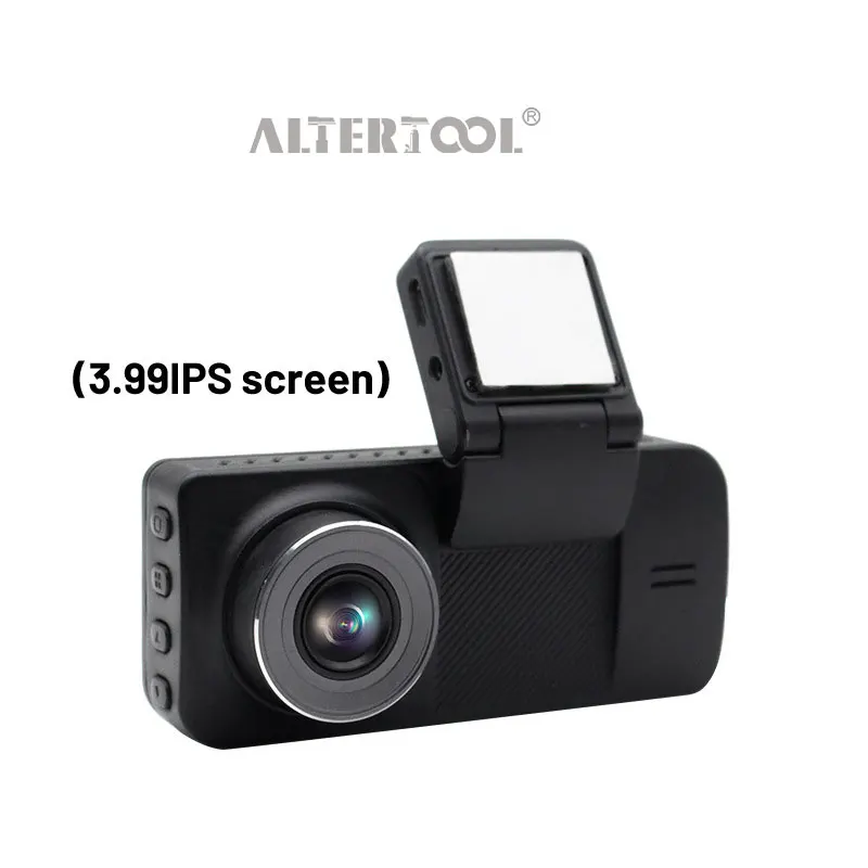 3.99 Inch Mini Car Black Box Dash Cam Driving Recorder 4k+1008p Rear