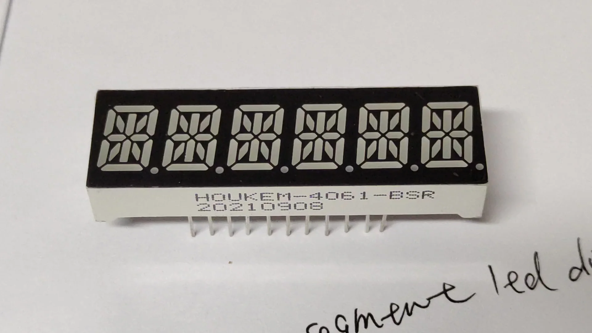 14セグメント6桁英数字LEDディスプレイ| Alibaba.com