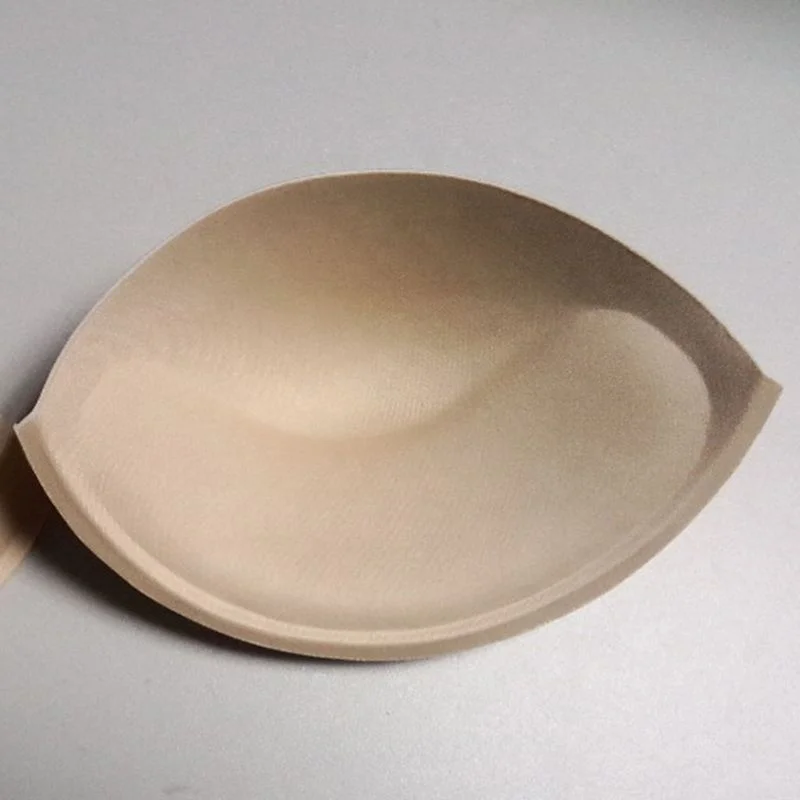Wholesale Cheap Swimwear Underwear Foam Molded Push up Lightly Padded Bra Cups for Women