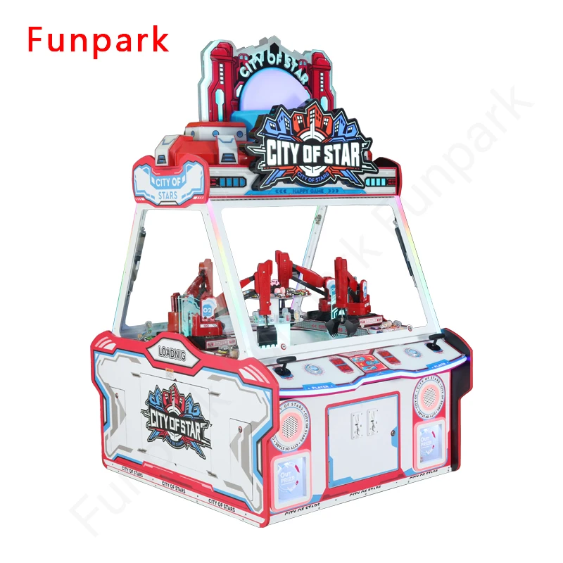 Funpark Super Large Capacity Factory Direct Sales Customized Children's Toy Claw Machine Mall Star City for Shopping Mall manufacture