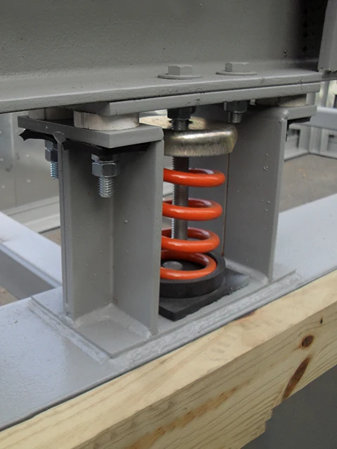 Standing Vibrabsorber Sylomer Spring Isolator Mount Mechanical Vibration Control System Spring Floor Mount Vibration Isolators