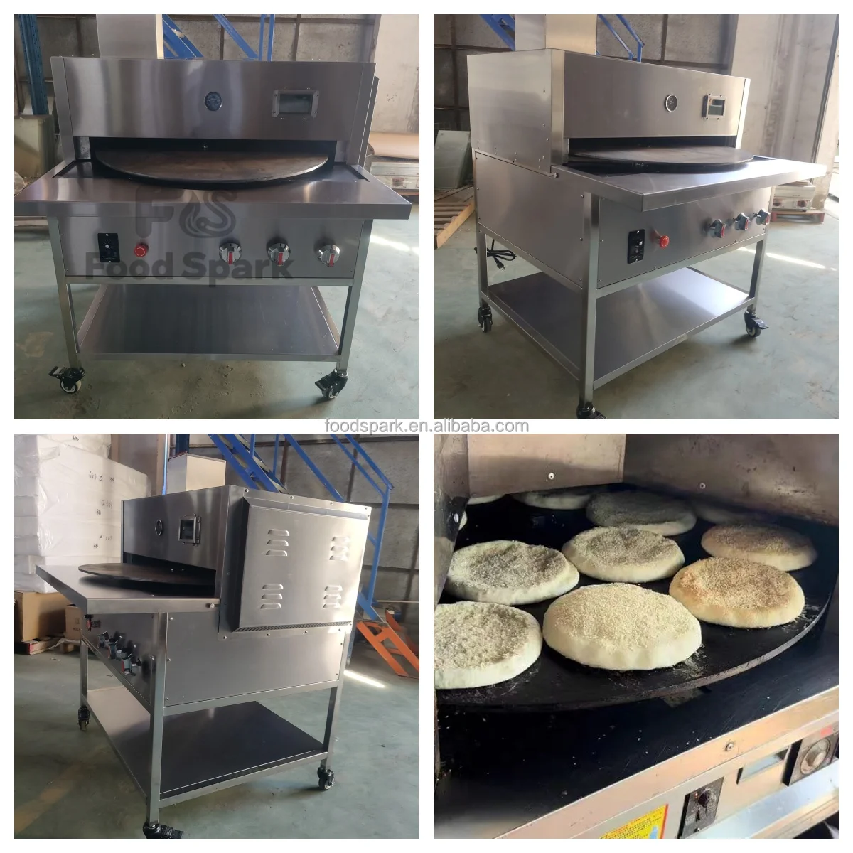 Lebanes Roti Gas Tandoor Lebanese Chapati Arabic Roti Pita Bread Oven Commercial ...
