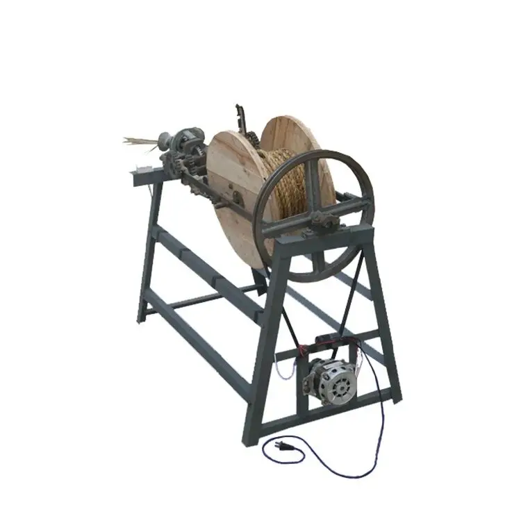Manual Rope Making Machine Jute Rope Making Machine Straw Rope Twisting Machine for Sale