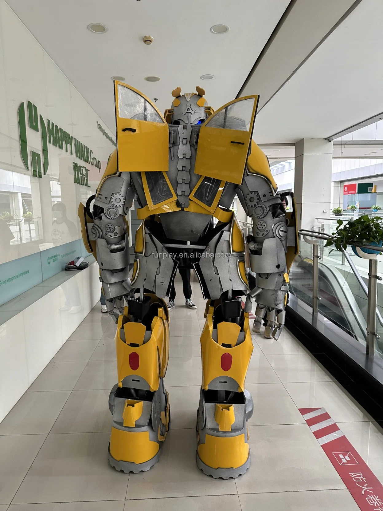 2.6 Meter LED Realistic Life Size Robot Car Costume for Adults Buy