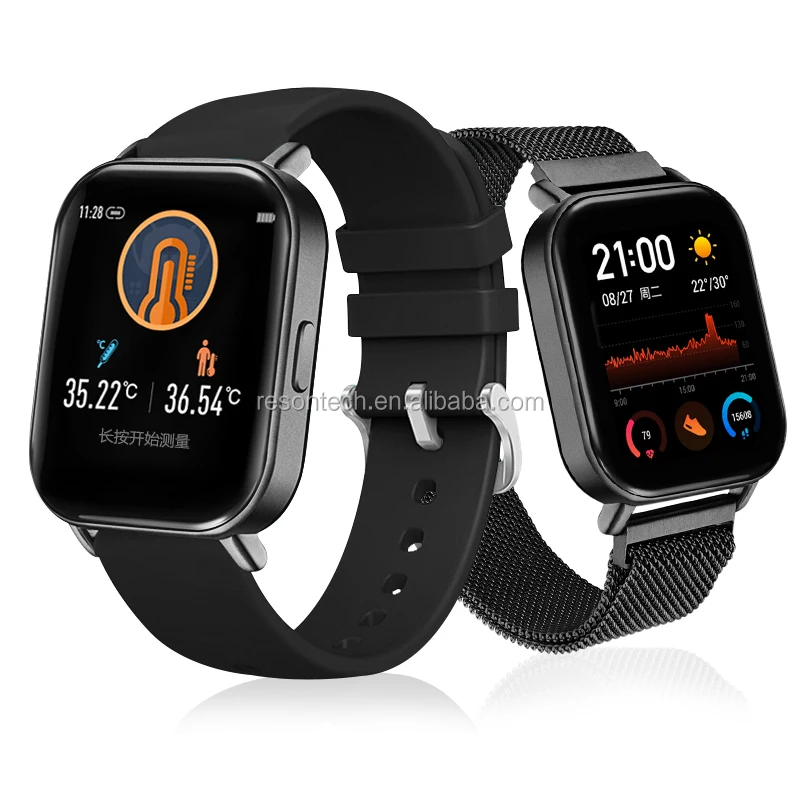 New Arrival Smart Watch 2020 With Body Temperature And Heart Rate Monitoring